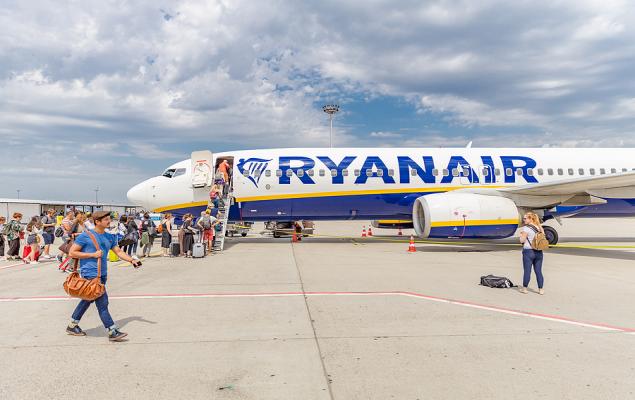 Ryanair Issues Impressive Traffic Numbers for August 2024