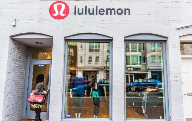 lululemon stock zacks